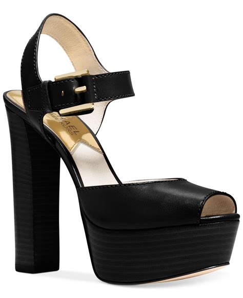 michael kors black dress shoes.